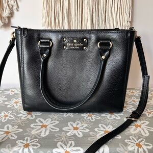 Kate Spade Wellesley Quinn Leather Purse Tote -m